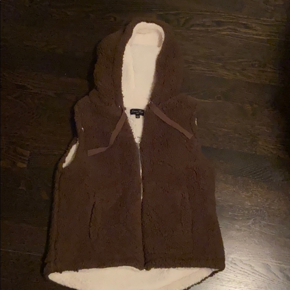 Fuzzy vest brand new